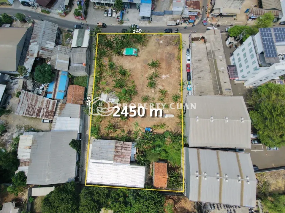 Kavling Komersial dijual di Kavling Komersial Serpong, Serpong Utara - Lahan