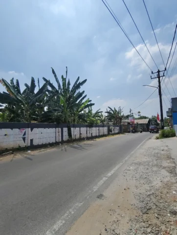 Kavling Komersial dijual di Kavling Komersial Serpong, Serpong Utara - Jalan Depan