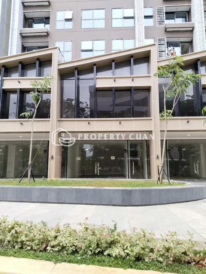 Ruko disewakan di EleVee Promenade, Alam Sutera - Tampak Depan
