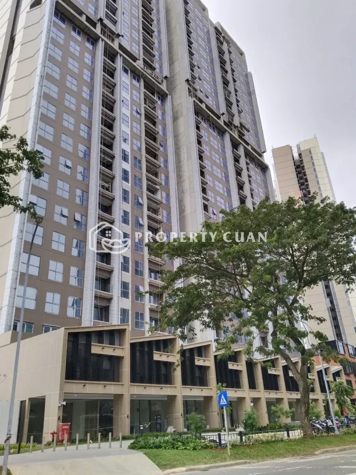 Ruko disewakan di EleVee Promenade, Alam Sutera - Tampak Depan