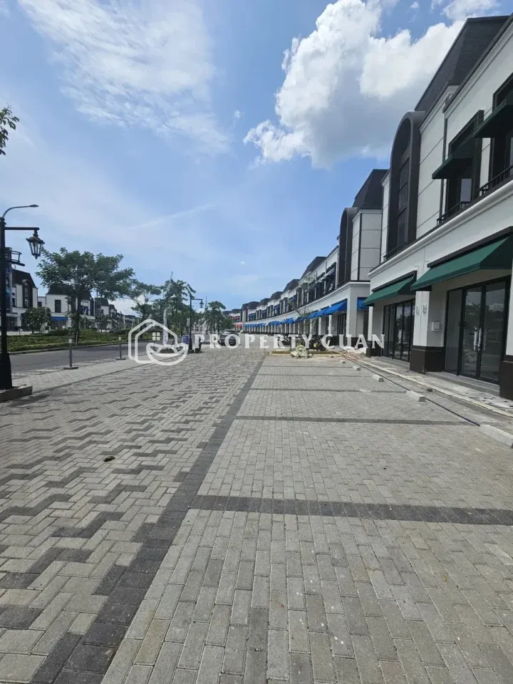 Ruko disewakan di Citra Garden Serpong - Jalan Depan