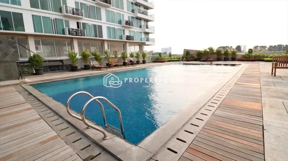 Apartemen dijual di Treepark, BSD - Kolam Renang