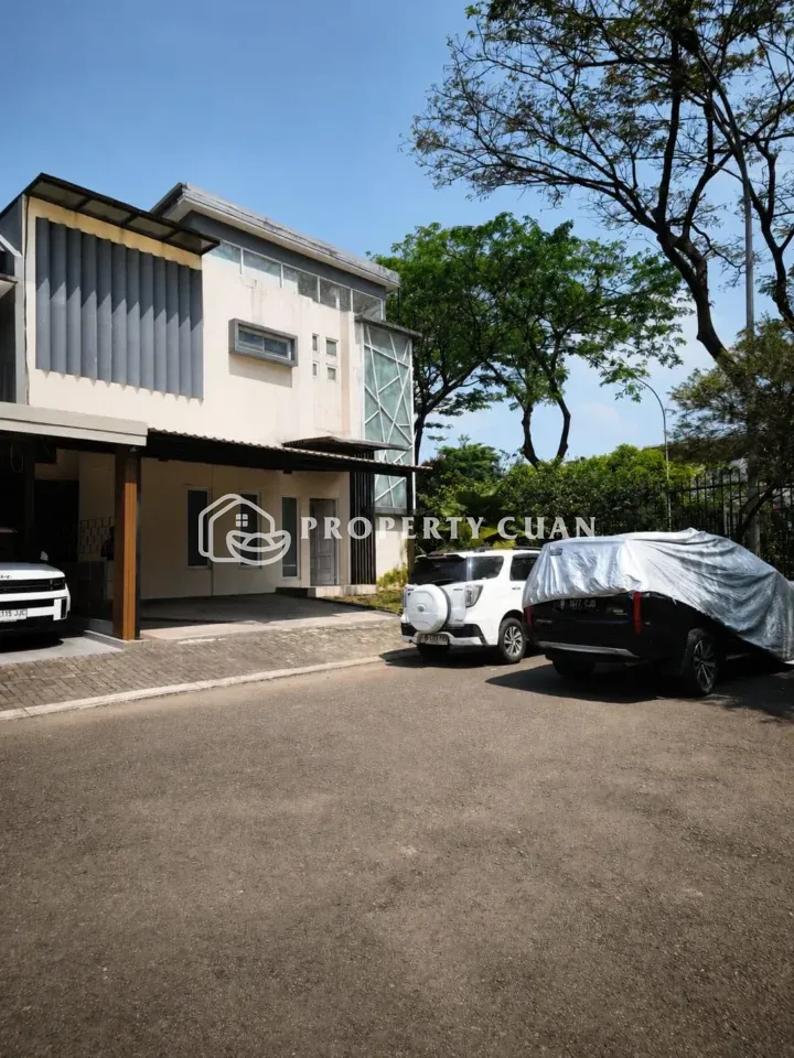 Rumah dijual di Caspia, BSD - Tampak Depan