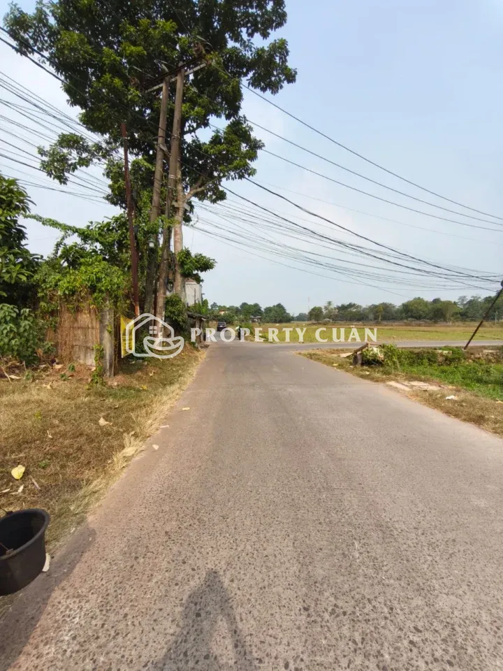 Kavling Komersial dijual di Tarisi Panongan, Panongan - Jalan Depan 2