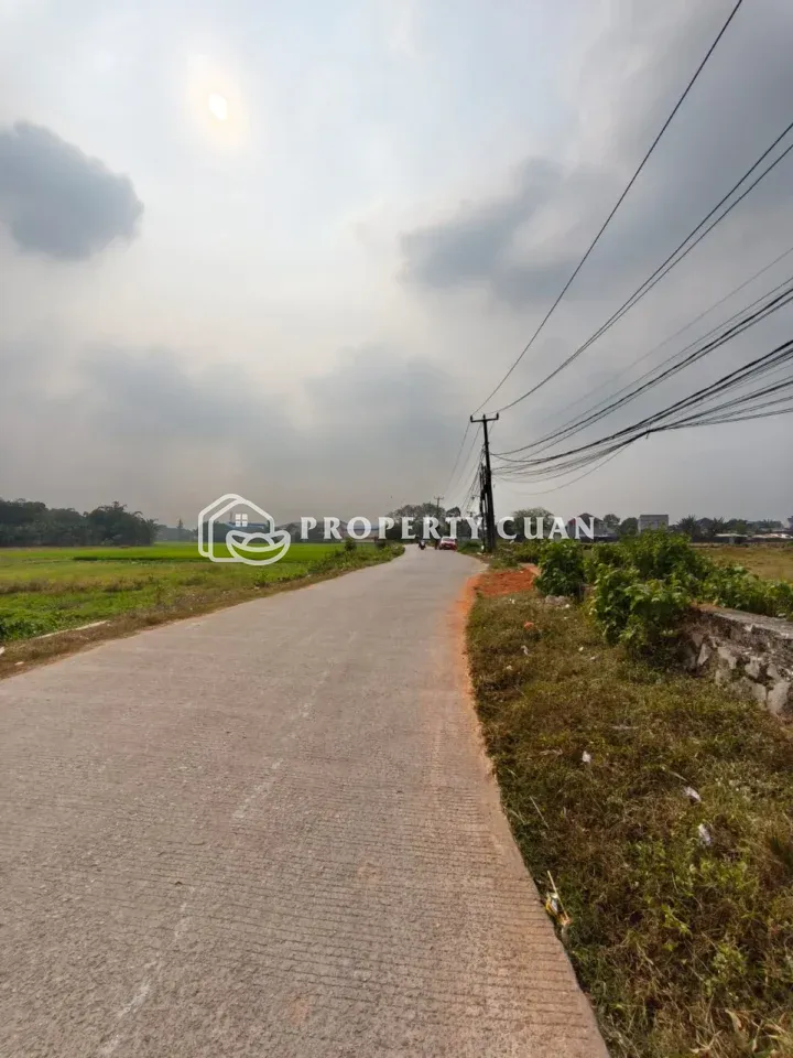 Kavling Komersial dijual di Tarisi Panongan, Panongan - Jalan Depan 3