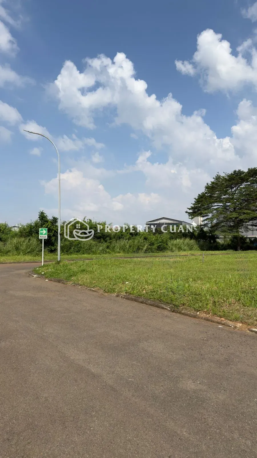 Kavling Komersial dijual di Alam Sutera Town Center, Alam Sutera - Jalan Depan