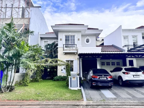 Rumah dijual di Sutera Narada, Alam Sutera - Tampak Depan