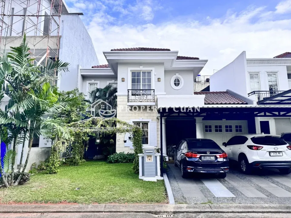 Rumah dijual di Sutera Narada, Alam Sutera - Tampak Depan