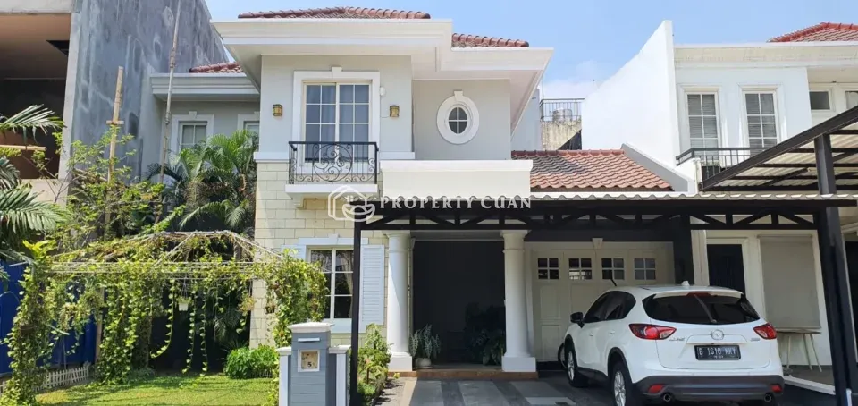 Rumah dijual di Sutera Narada, Alam Sutera - Tampak Depan 2