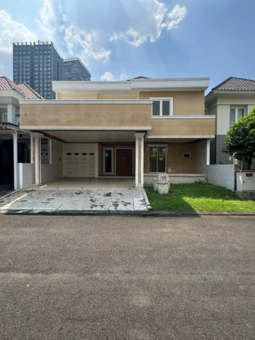 Rumah dijual di Sutera Mentari, Alam Sutera - Tampak Depan