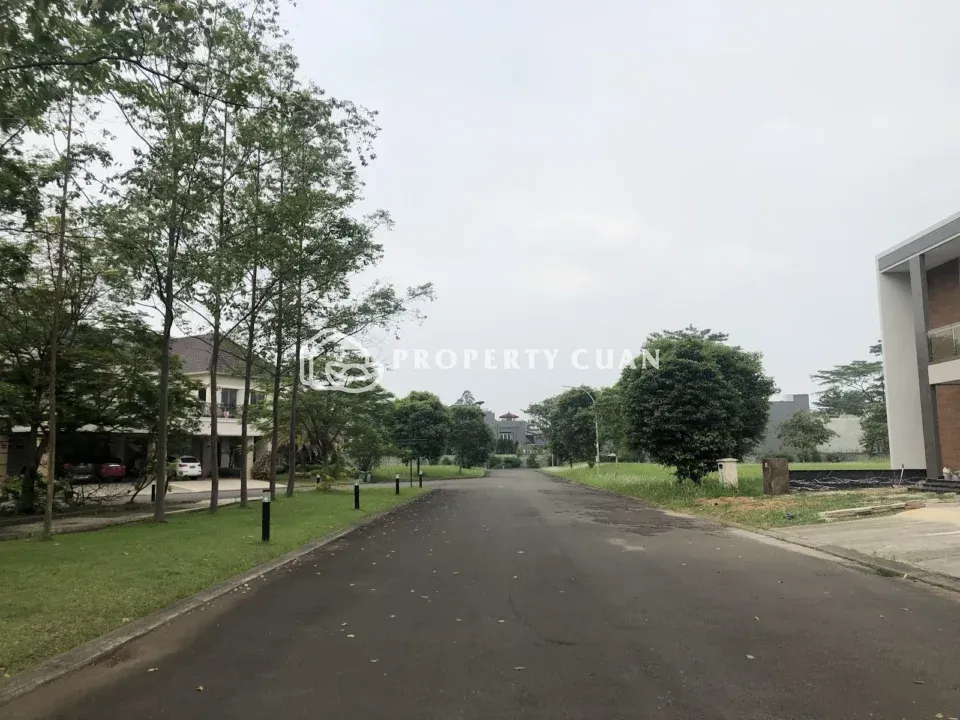 Kavling Residensial dijual di Sutera Mentari, Alam Sutera - Jalan Depan