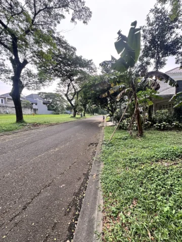 Kavling Residensial dijual di Sutera Lavender, Alam Sutera - Jalan Depan