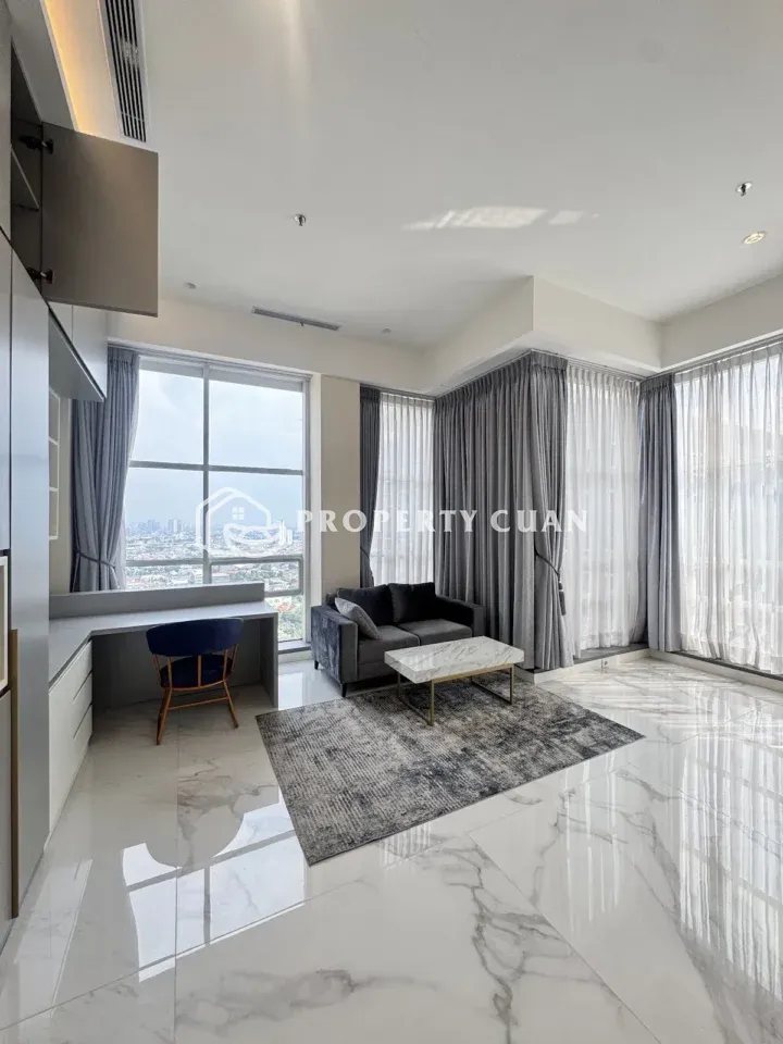 Apartemen dijual di Somerset Berlian, Permata Hijau - Ruang Keluarga