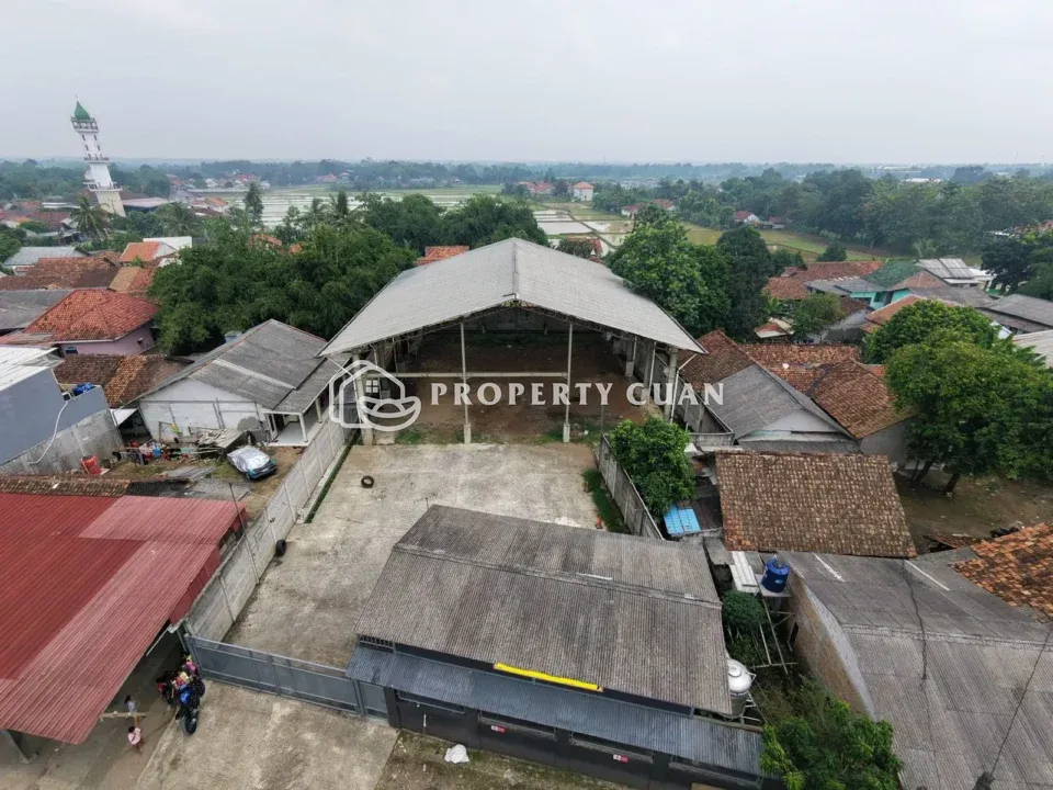Gudang dijual di Jl. Raya Babat Legok, Legok - Eksterior