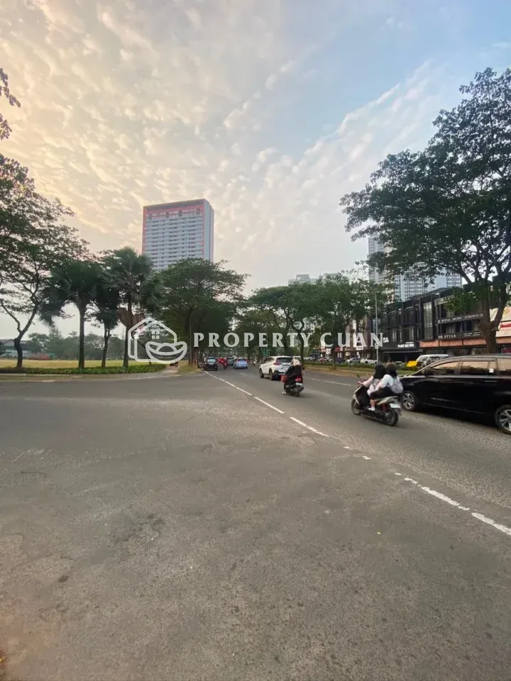 Kavling Komersial dijual di Alam Sutera - Jalan Depan 2