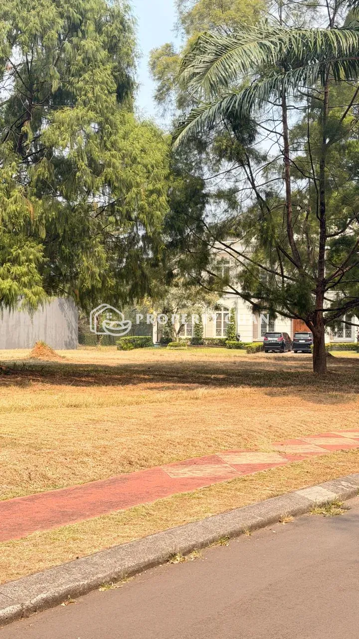 Kavling Residensial Dijual di Sutera Danau Biru, Alam Sutera — LT 1.017 m²