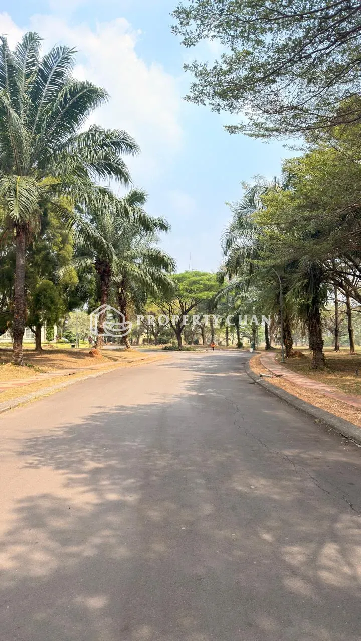 Kavling Residensial dijual di Sutera Danau Biru, Alam Sutera - Jalan Depan