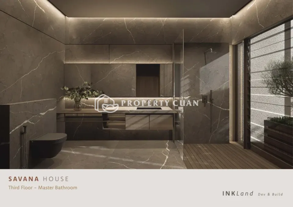 Rumah dijual di Sutera Onyx, Alam Sutera - Kamar Mandi