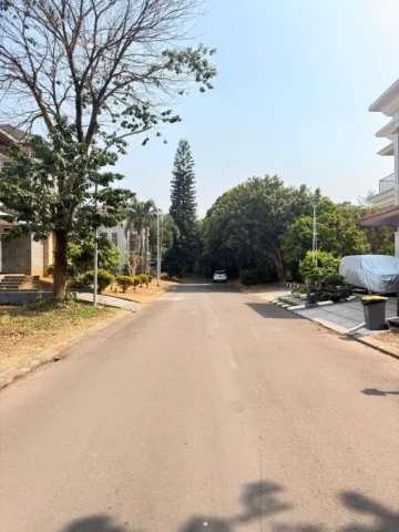 Kavling Residensial dijual di Sutera Cemara, Alam Sutera - Jalan Depan