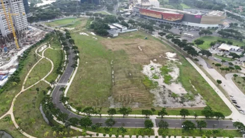 Kavling Komersial Disewakan di Escala, Alam Sutera — LT 1.875 m²