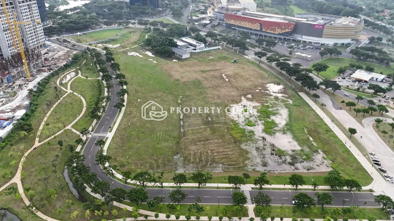 Kavling Komersial Disewakan di Escala, Alam Sutera — LT 1.875 m²