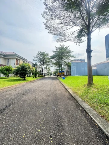 Kavling Residensial dijual di Sutera Aruna, Alam Sutera - Jalan Depan