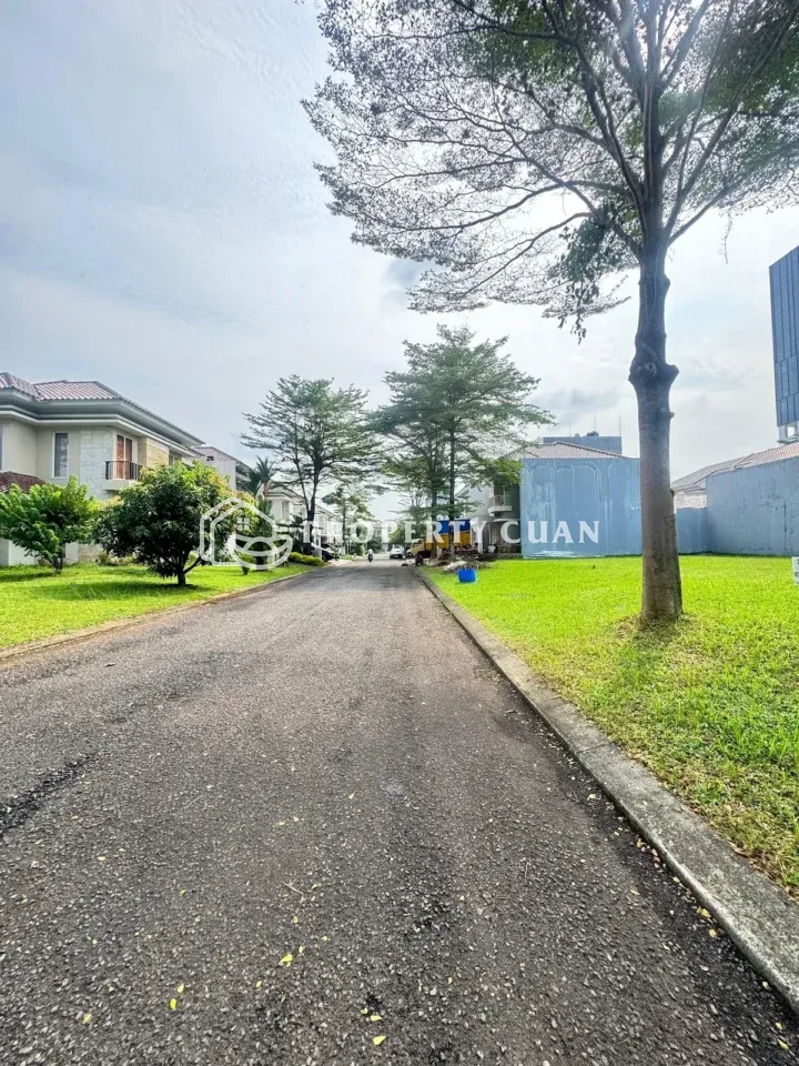 Kavling Residensial dijual di Sutera Aruna, Alam Sutera - Jalan Depan