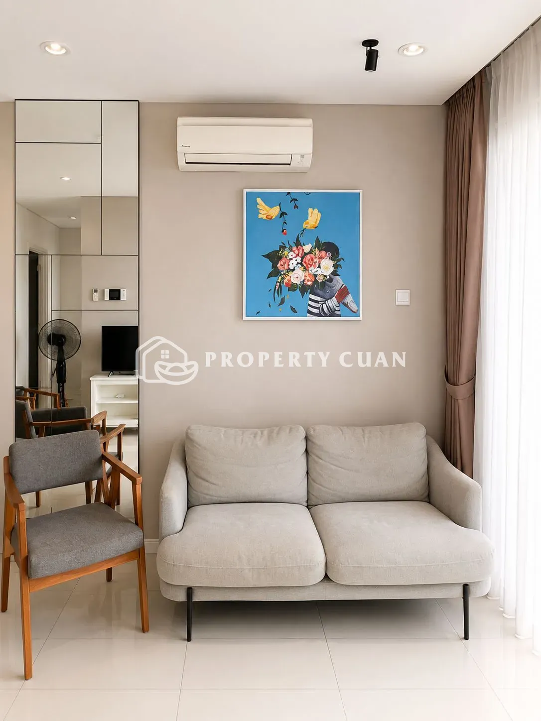 Apartemen Dijual di Paddington Heights, Alam Sutera — 2 KT, 94 m²