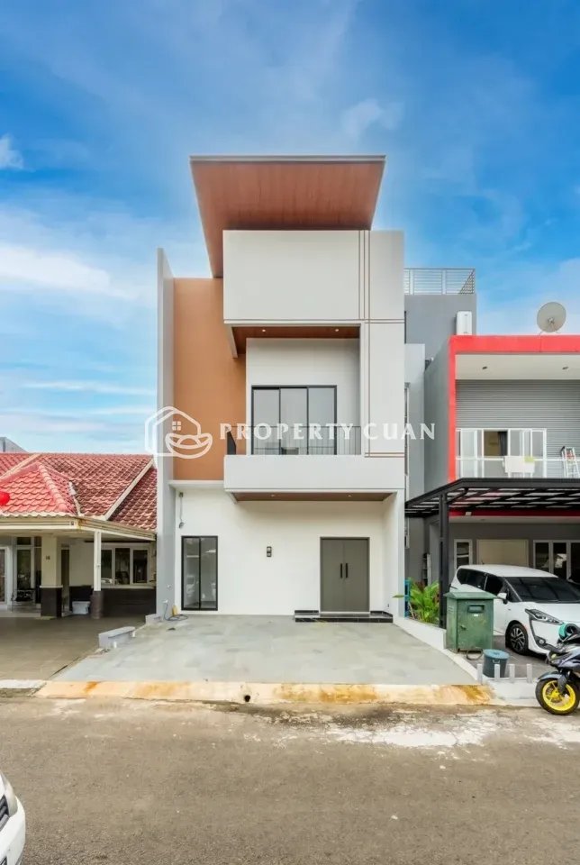 Rumah dijual di Sutera Flamboyan, Alam Sutera - Tampak Depan