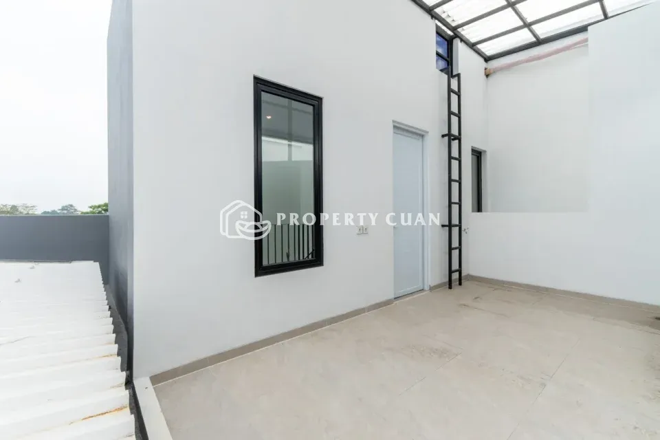 Rumah dijual di Sutera Flamboyan, Alam Sutera - Rooftop