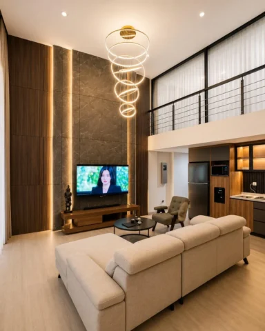 Apartemen Disewakan di Brooklyn, Alam Sutera — 2 KT, 81 m²