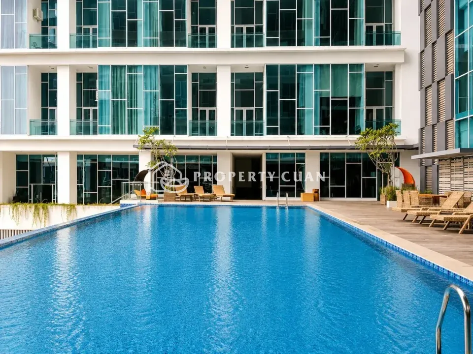 Apartemen disewakan di Brooklyn, Alam Sutera - Kolam Renang