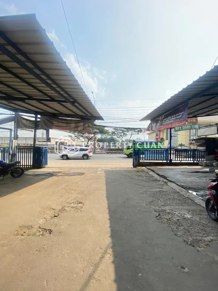 Gudang disewakan di Gudang Di Jl.Raya Serpong, Alam Sutera - Jalan Depan