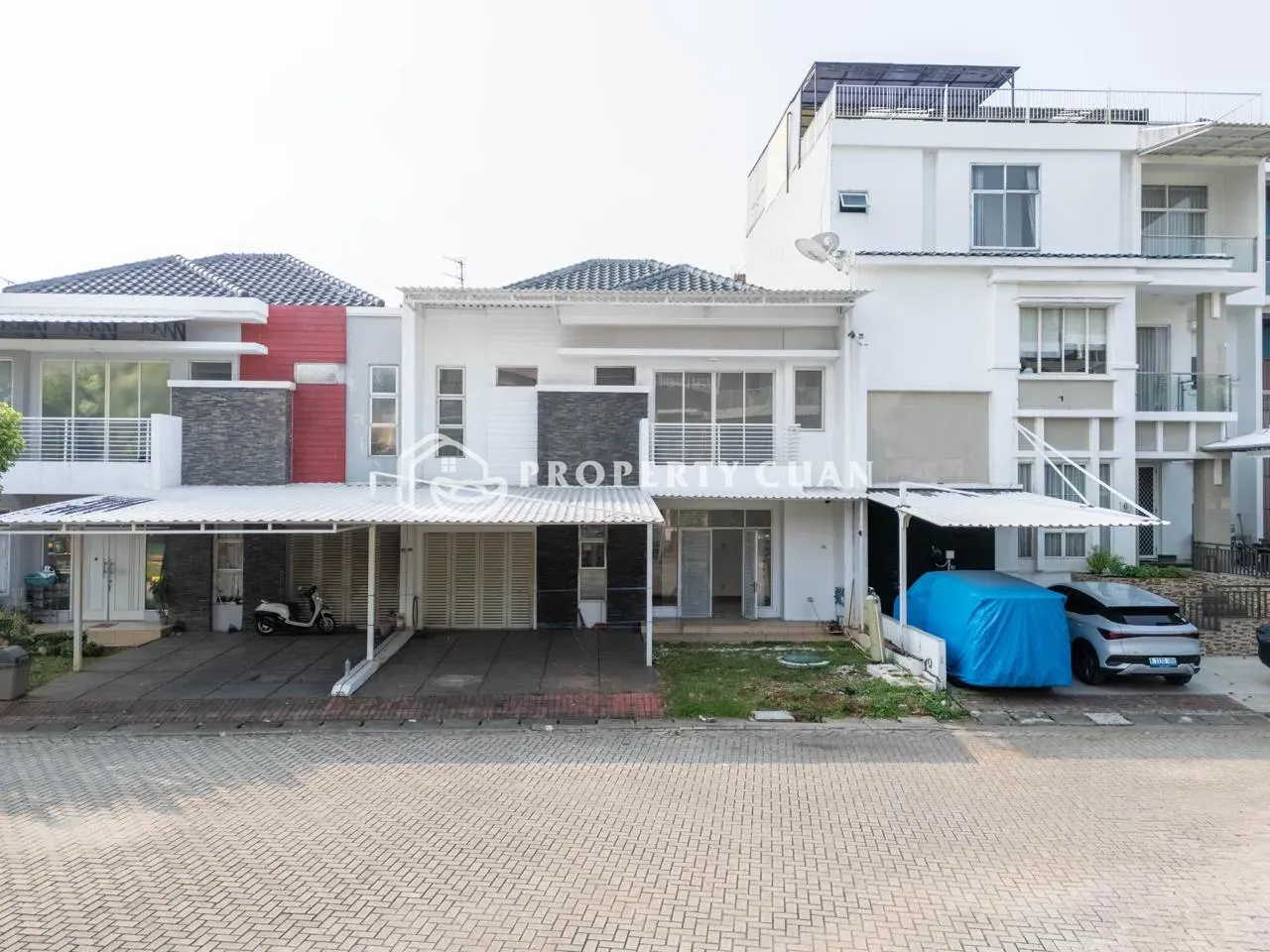 Rumah Dijual di Cluster Atlantic City, Cengkareng — 4 KT, LT 200 m²