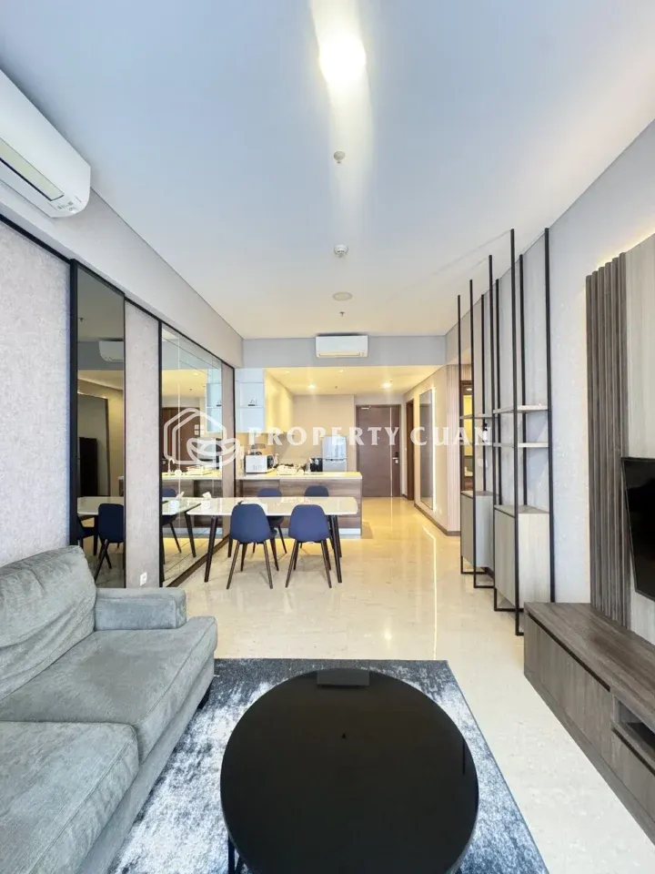 Apartemen dijual di NavaPark Marigold, BSD - Ruang Tamu