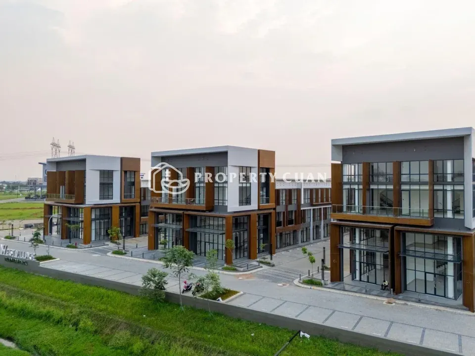 Ruko Disewakan di West Village Business Park, BSD — LT 108 m², LB 391 m² — foto 2