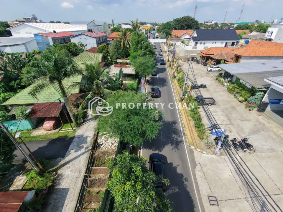 Kavling Komersial disewakan di Jl. Skki, Gading Serpong - Jalan Depan