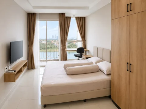 Apartemen Dijual di Pacific Garden, Alam Sutera — 1 KT, 25 m²