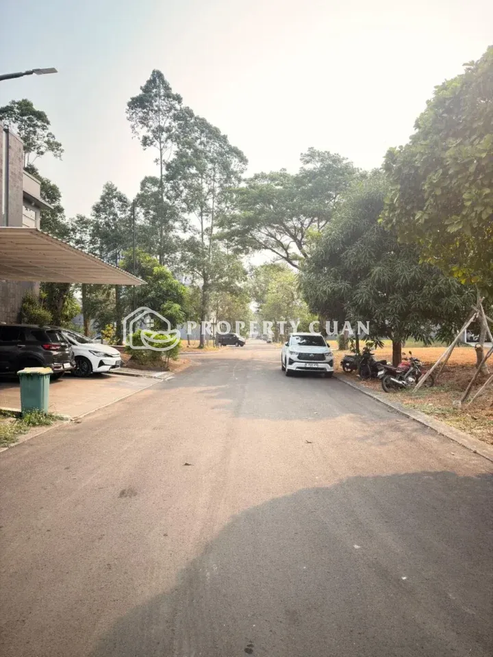 Kavling Residensial dijual di Sutera Onyx, Alam Sutera - Jalan Depan