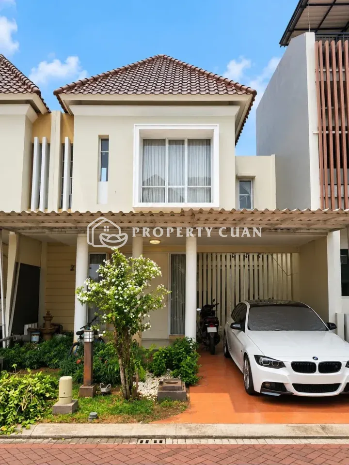 Rumah dijual di Atlanta Village, Gading Serpong - Tampak Depan