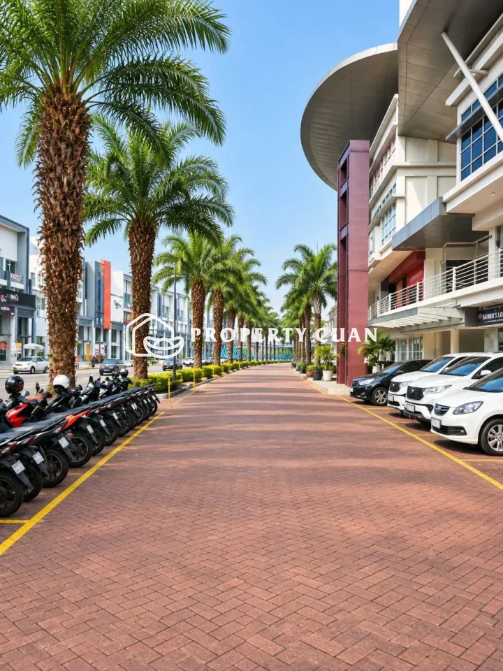 Ruko dijual di Ruko The Times Square, Gading Serpong - Tampak Depan