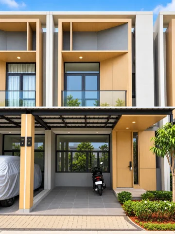 Rumah Dijual di Svasti, BSD — 3 KT, LT 66 m²