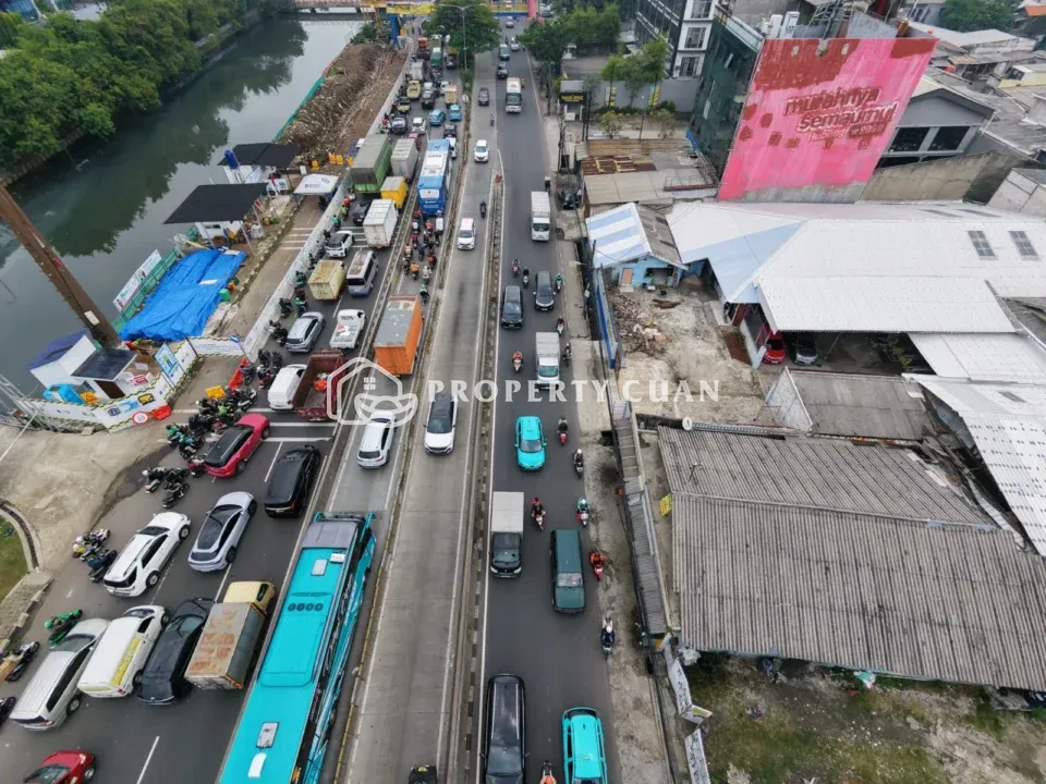 Kavling Komersial dijual di Jl. Daan Mogot Raya, Kalideres - Jalan Depan