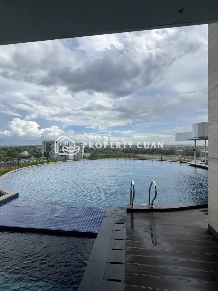 Apartemen disewakan di B-Residence, BSD - Kolam Renang