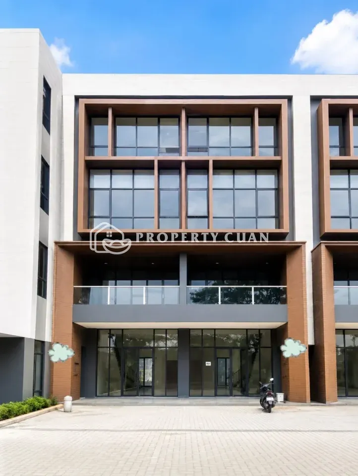 Ruko disewakan di Ruko West Village, BSD - Tampak Depan