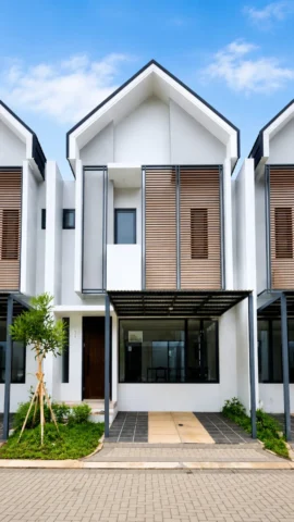 Rumah Disewakan di Myza, BSD — 3 KT, LT 60 m²