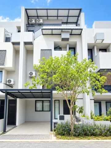 Rumah Disewakan di Tabebuya, BSD — 3 KT, LT 60 m²
