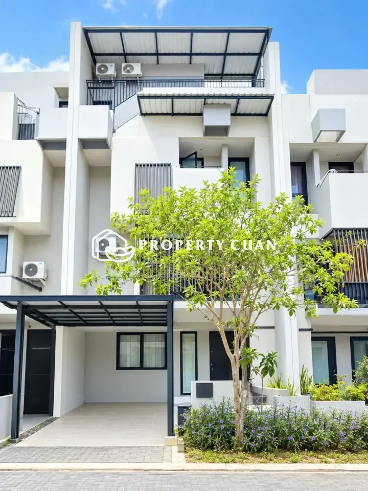 Rumah Disewakan di Tabebuya, BSD — 3 KT, LT 60 m² — foto 1