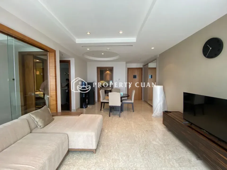 Apartemen disewakan di Oakwood Premier Cozmo, Kuningan - Ruang Keluarga 2