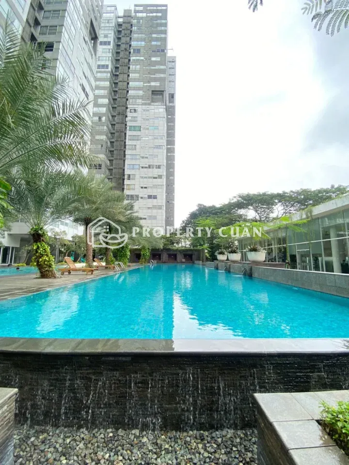 Apartemen disewakan di 1 Park Residence, Gandaria - Kolam Renang
